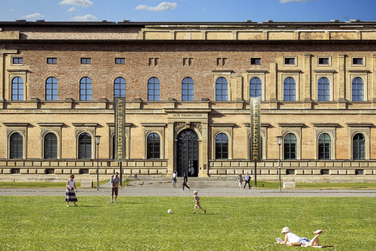Alte Pinakothek, Außenansicht.