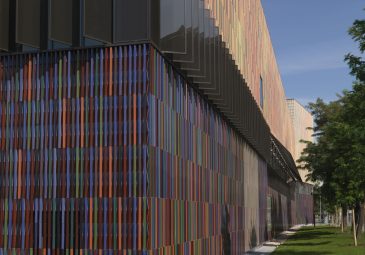 Fotografie Außenansicht des Museums Brandhorst