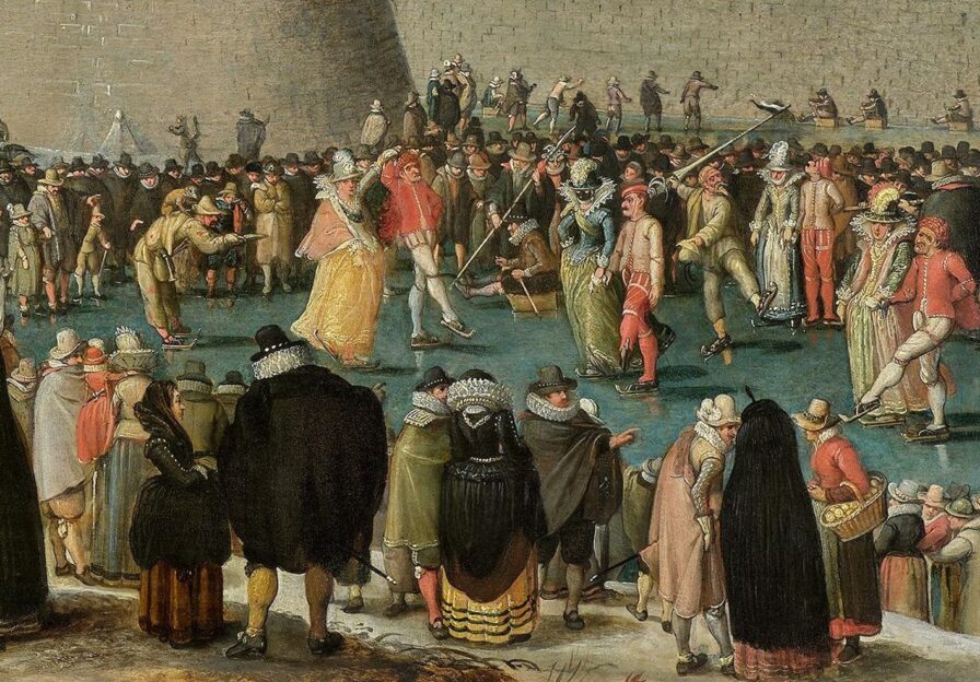 Ausschnitt eines Gemäldes von Denis van Alsloot