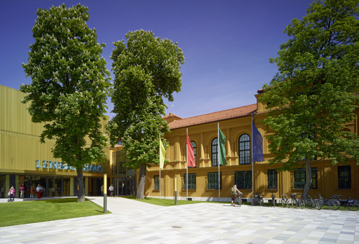 Lenbachhaus, Außenansicht.