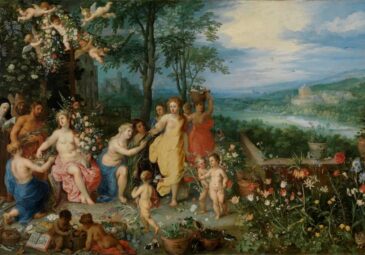 Ein Gemälde von Jan Brueghel d.Ä. und Hendrick van Balen aus der Staatsgalerie Flämische Barockmalerei in Neuburg a.d. Donau.