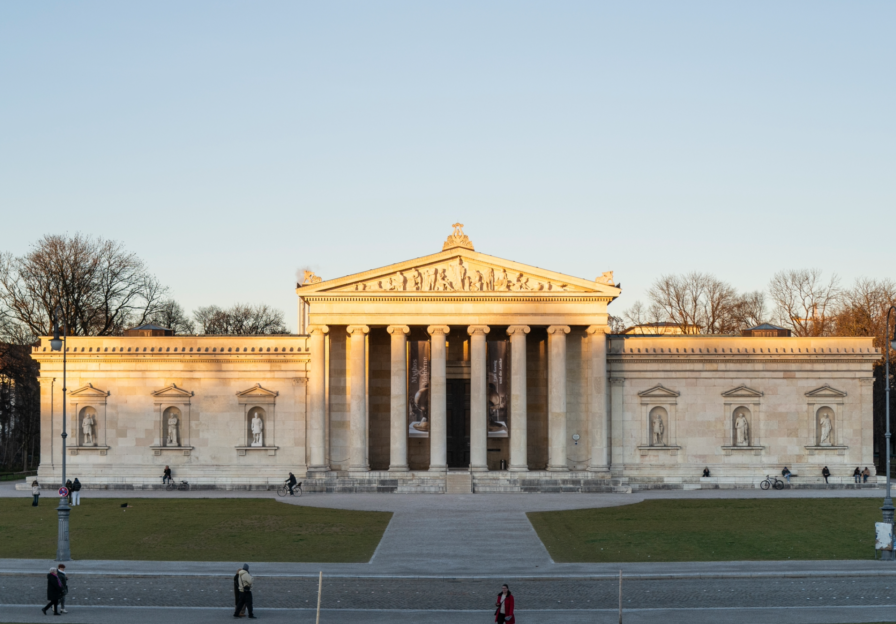 Außenansicht der Glyptothek