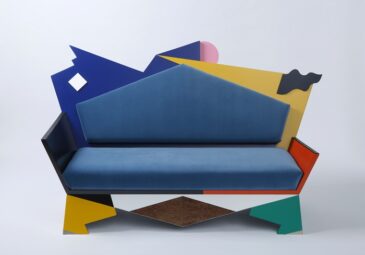 Buntes Sofa Kandissi von Alessandro Mendini.