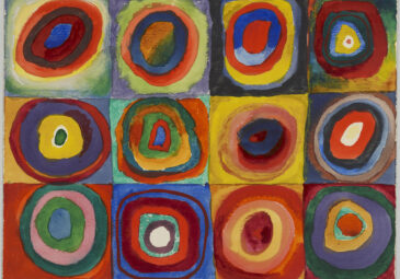 Aquarellstudie von Wassily Kandinsky