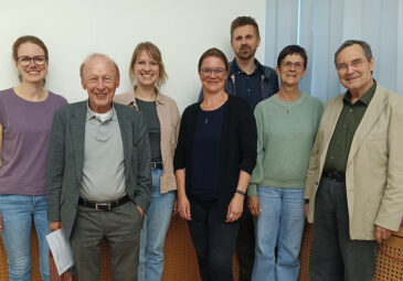 Gruppenbild des neuen Vorstands.