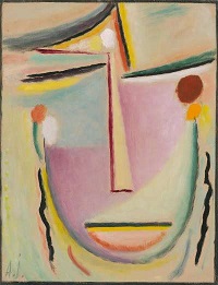 Alexej Jawlensky, Abstrakter Kopf, 1923, Bayerische Staatsgemäldesammlungen – Sammlung Moderne Kunst in der Pinakothek der Moderne, CC BY-SA 4.0